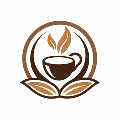 coffee logo vector art illustr
