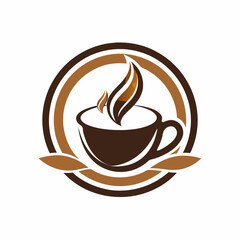 coffee logo vector art illustr