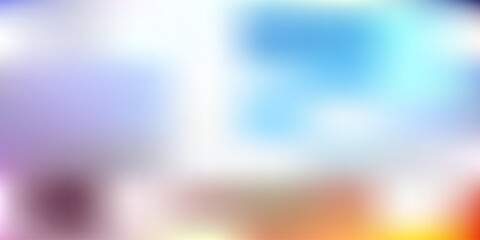 Light blue, red vector blur pattern.