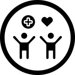 Community Glyph Black Icon