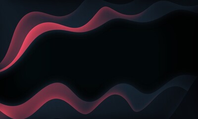 Abstract Waves of Elegance background: A Dance of Crimson and Midnight Hues in a Fluid Gradient Design