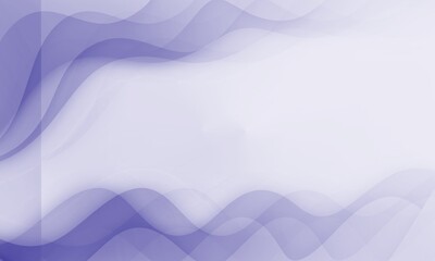 Abstract Fluid Gradient Wavy Pattern in Soothing Purple and Blue Hues