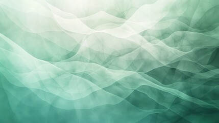 Obraz premium High-resolution image of an abstract Peace Soft Mint color gradient minimalist background , noise texture, 4k