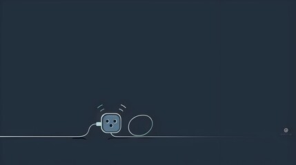 Minimalist of Plugged-in Power Connection
