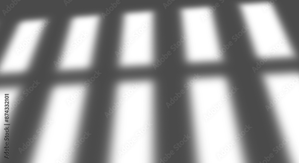 Poster Shadow overlay effect on transparent background