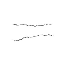 Torn paper on transparent background