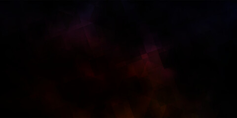 Dark Pink, Yellow vector template with crystals, triangles.