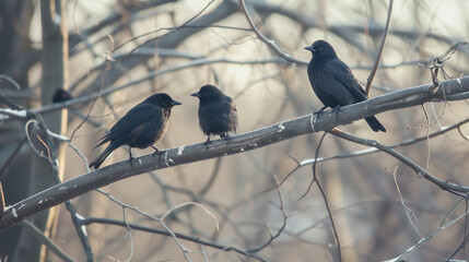 Feathered Friends: Birds in Harmony