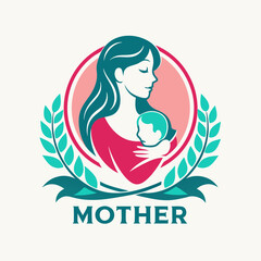 minimalism mother logo