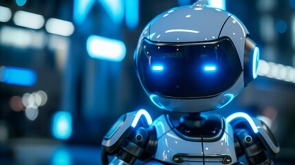 Small AI assistant robot