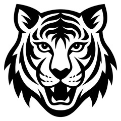 Tiger logo icon vector illustration.
