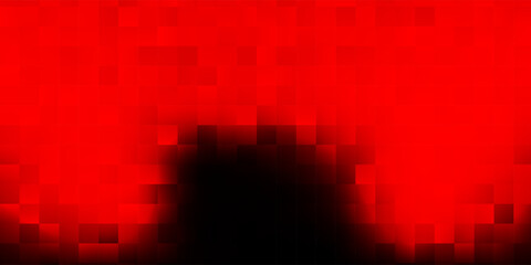 Dark orange vector background with random forms.