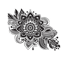 Mehndi lace vector design,awesome Mehndi lace svg,high resolution printable Mehndi lace artwork.