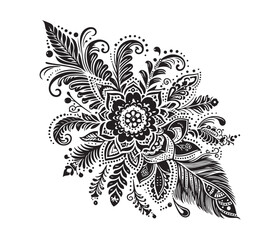 Mehndi lace vector design,awesome Mehndi lace svg,high resolution printable Mehndi lace artwork.