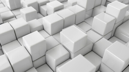 white cubes on white, texture .
