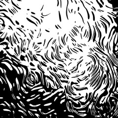 Grunge stripes and lines vector texture background. Abstract overlay. Dirty and damaged backdrop.