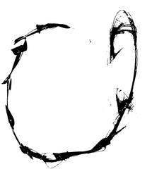 Rustic splash vector texture. Abstract background. Weathered surface and shape. Dirty and damaged backdrop.