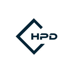 HPD logo. H P D design. White HPD letter. HPD, H P D letter logo design. H P D letter logo design in GOLD, GOLDEN LOGO, THREE, style. letter logo set in one artboard. H P D letter logo vector design.	