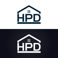 HPD logo. H P D design. White HPD letter. HPD, H P D letter logo design. H P D letter logo design in GOLD, GOLDEN LOGO, THREE, style. letter logo set in one artboard. H P D letter logo vector design.	