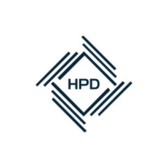 HPD logo. H P D design. White HPD letter. HPD, H P D letter logo design. H P D letter logo design in GOLD, GOLDEN LOGO, THREE, style. letter logo set in one artboard. H P D letter logo vector design.	