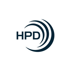 HPD logo. H P D design. White HPD letter. HPD, H P D letter logo design. H P D letter logo design in GOLD, GOLDEN LOGO, THREE, style. letter logo set in one artboard. H P D letter logo vector design.	