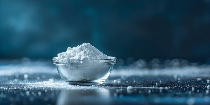 Calcium hydroxide powder for acidbase reactions in dry chemistry experiments. Concept Chemistry Experiments, Dry Reactions, Calcium Hydroxide Powder, Acid-Base Reactions