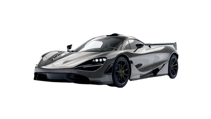Super car isolated. 