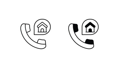 Contract icon design with white background stock illustration