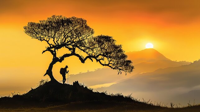 Silhouetted Brilliance