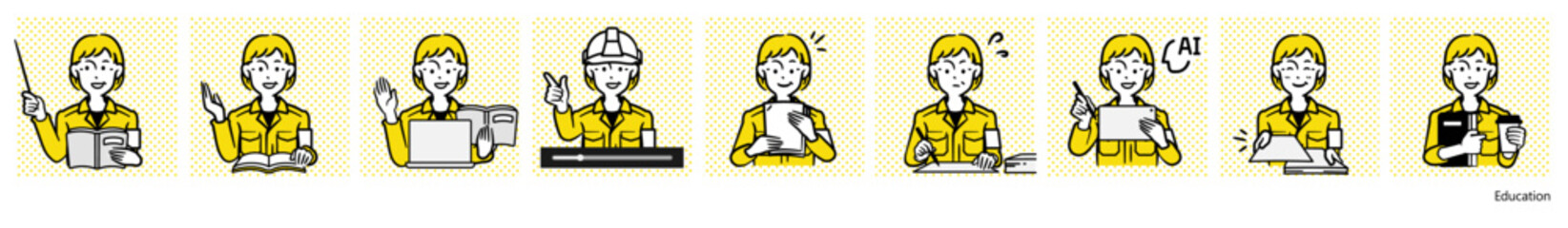 人材育成｜ベテラン作業員（女性）