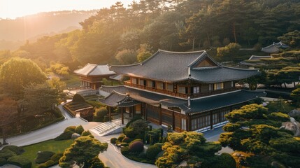 Aesthetic modern places in South Korea, beautiful places that are often used for dramas, --ar 16:9 Job ID: 08f14175-6031-43f0-b33d-c3f400a6410a