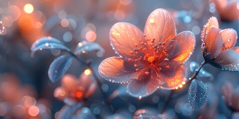  Colorful flowers in high definition wallpaper.