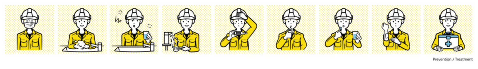 体調管理｜作業員（男性）