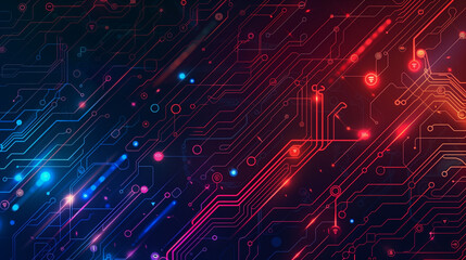 Obraz premium Cyber defense mechanisms