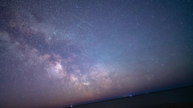 Milky Way Time Lapse - Southern Norway ,Farsund