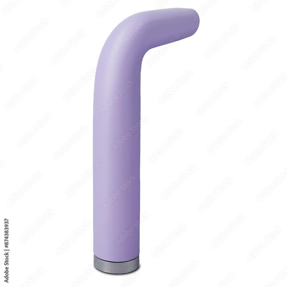 Poster a lightweight pale purple material that is tough and has a smooth matte feel to the touch..
