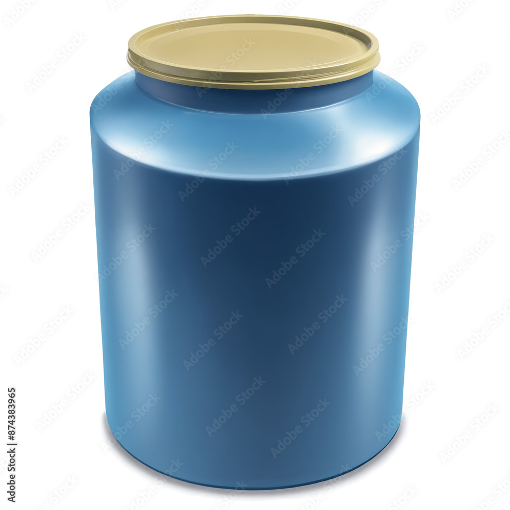 Leinwandbilder a cylindrical container filled with a smooth oily substance..