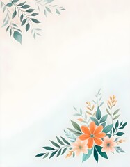 Minimalist Floral Design