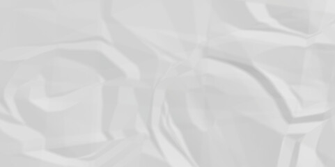 	
White wrinkly backdrop paper background. panorama craft wrinkly paper texture background, crumpled pattern texture. paper crumpled texture. white fabric crushed textured crumpled.