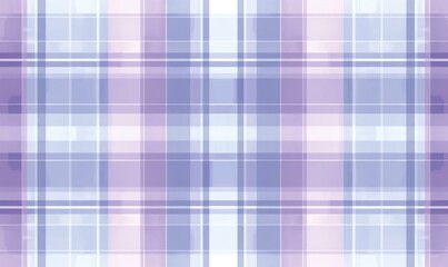 A seamless pattern of pastel purple and blue plaid.