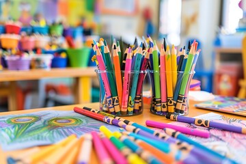 Obraz premium back to school background