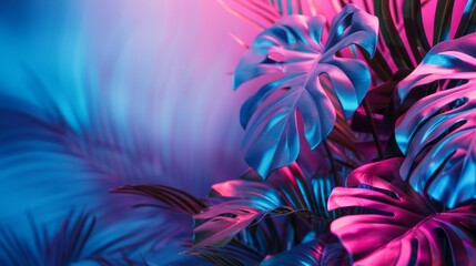 tropical leaves greenery