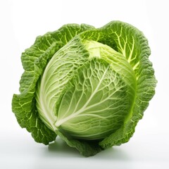Obraz premium cabbage isolated on white