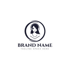 Obraz premium Call center Cute woman with headset Female customer support operator Vector design