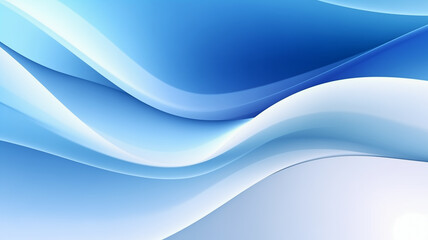 Naklejka premium abstract blue background. Blue abstract template for card or banner. Abstract background. Nice waves. Wave. Dynamic Flowing background