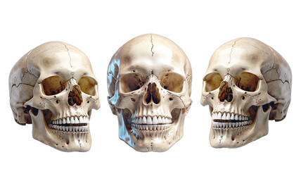 Naklejka premium skull