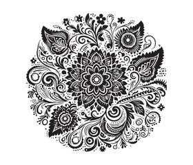 Mehndi lace vector design,awesome Mehndi lace svg,high resolution printable Mehndi lace artwork