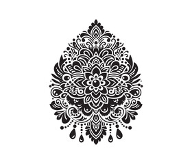 Mehndi lace vector design,awesome Mehndi lace svg,high resolution printable Mehndi lace artwork
