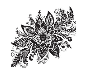 Mehndi lace vector design,awesome Mehndi lace svg,high resolution printable Mehndi lace artwork