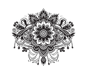 Mehndi lace vector design,awesome Mehndi lace svg,high resolution printable Mehndi lace artwork
